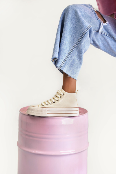 Кеды высокие DD&OO текстиль Лето BR-00037405 купить  в Красноярске