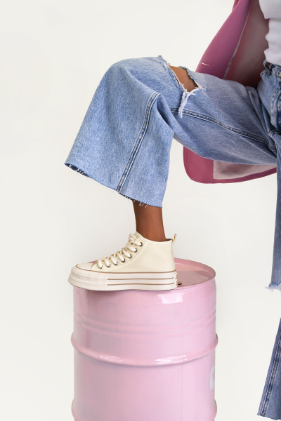 Кеды высокие DD&OO текстиль Лето BR-00037405 купить  в Красноярске