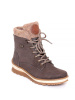 Ботинки комфорт на шнуровке REMONTE нат.нубук+текстиль Зима BR-00030853