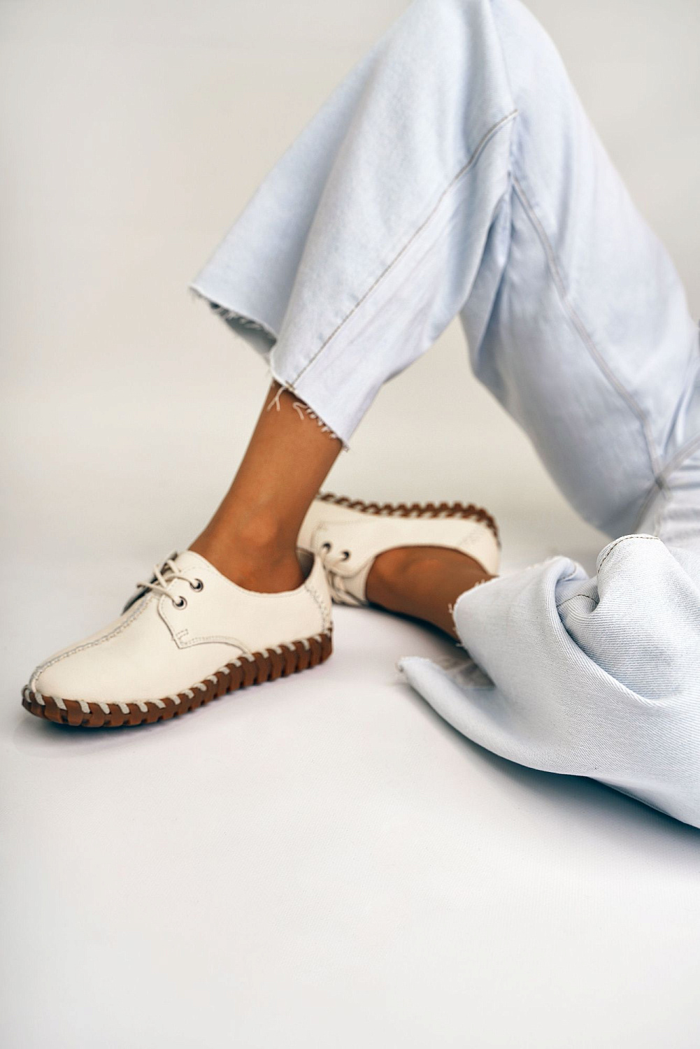 Туфли комфорт на шнуровке BRANDO натуральная кожа Всесезон U0000015368