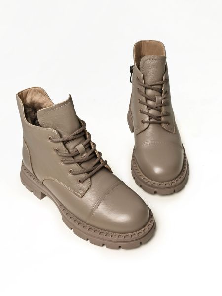 Ботинки на шнуровке BRANDO натуральная кожа Зима BR-00032346