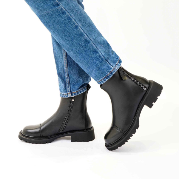 Ботинки без шнуровки SELLIVENO натуральная кожа Зима BR-00025658 купить  в Красноярске