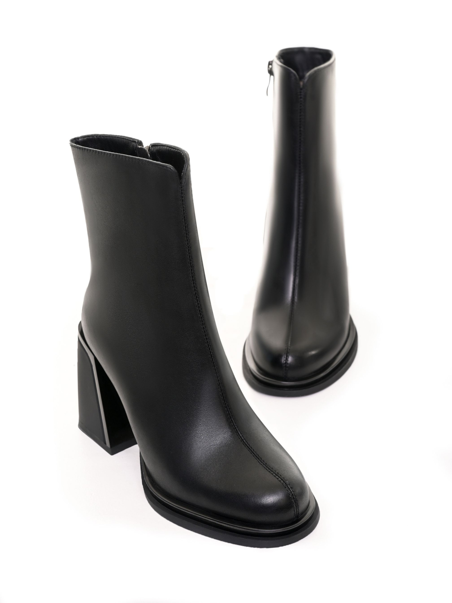 Ботинки высокий каблук BRANDO натуральная кожа Демисезон BR-00032264 купить  в Красноярске