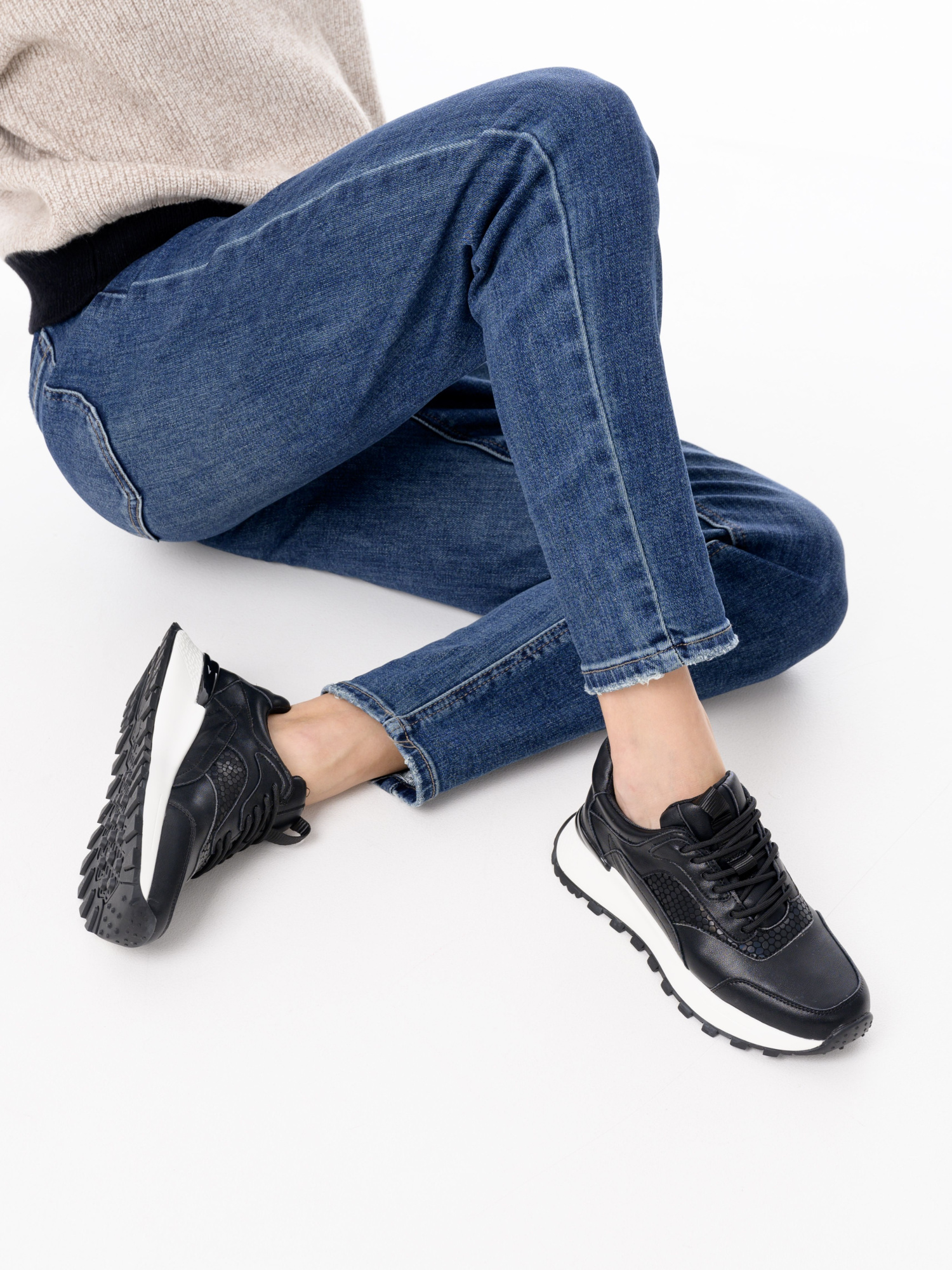 Кроссовки кожа BRANDO натуральная кожа Всесезон BR-00033621 купить  в Красноярске