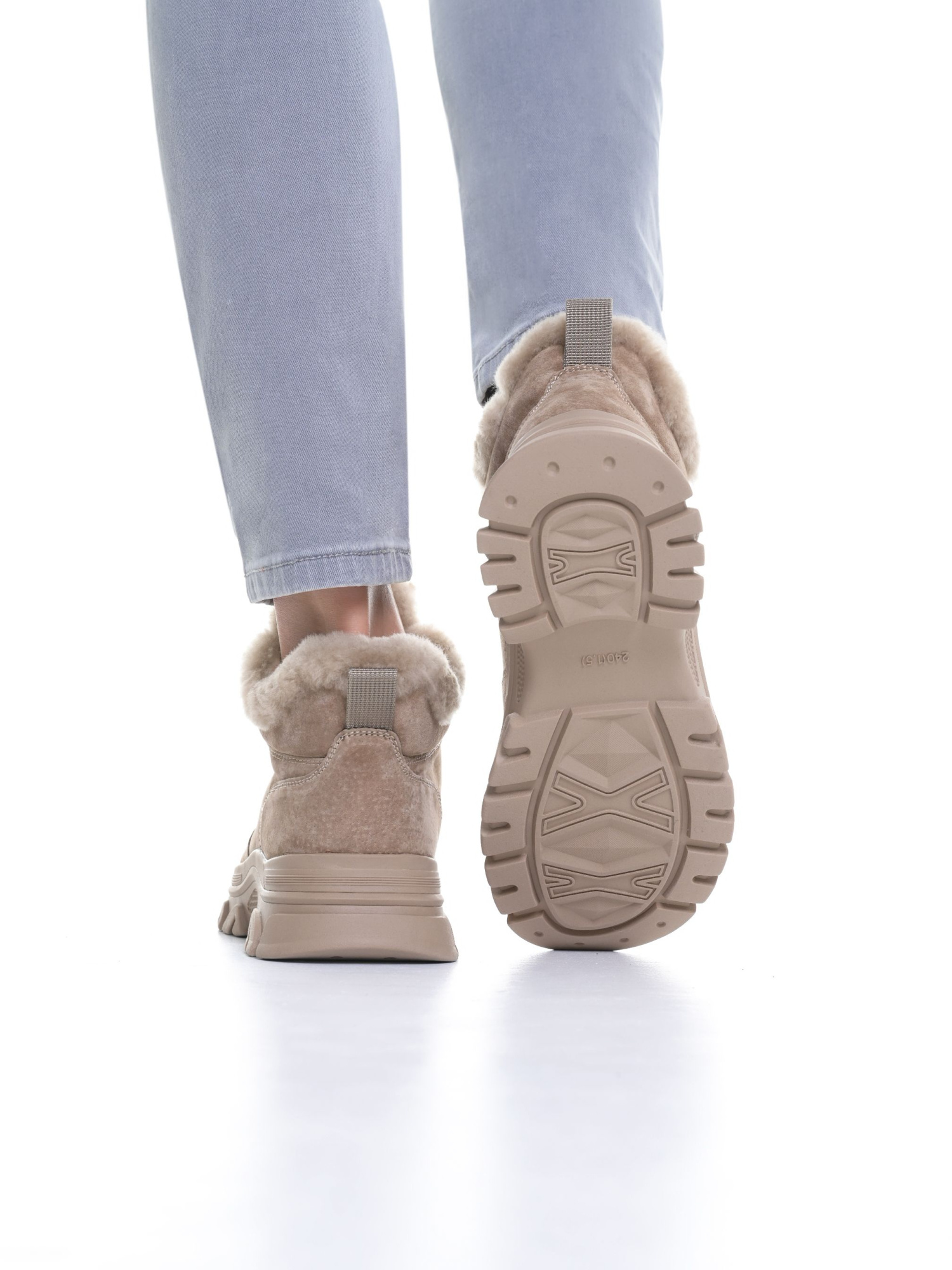 Ботинки спорт BRANDO нат.замша Зима BR-00033756 купить  в Красноярске